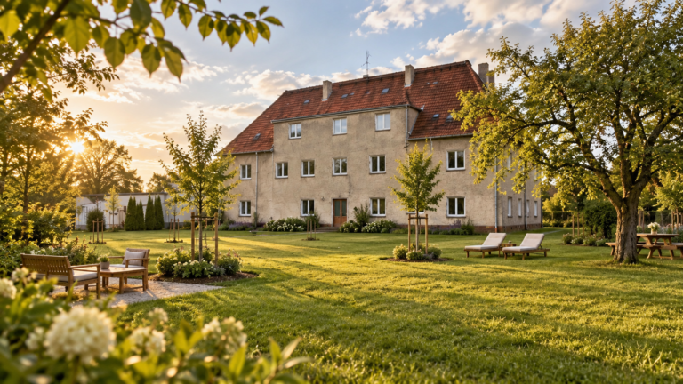 Das Gutshaus bekommt eine klare Rolle im Aurea Park